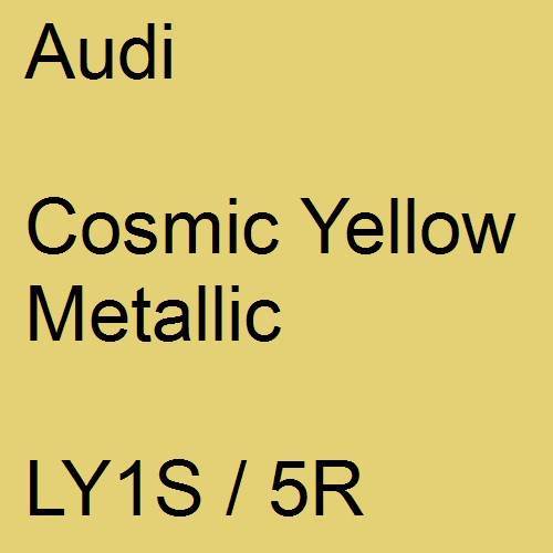 Audi, Cosmic Yellow Metallic, LY1S / 5R.